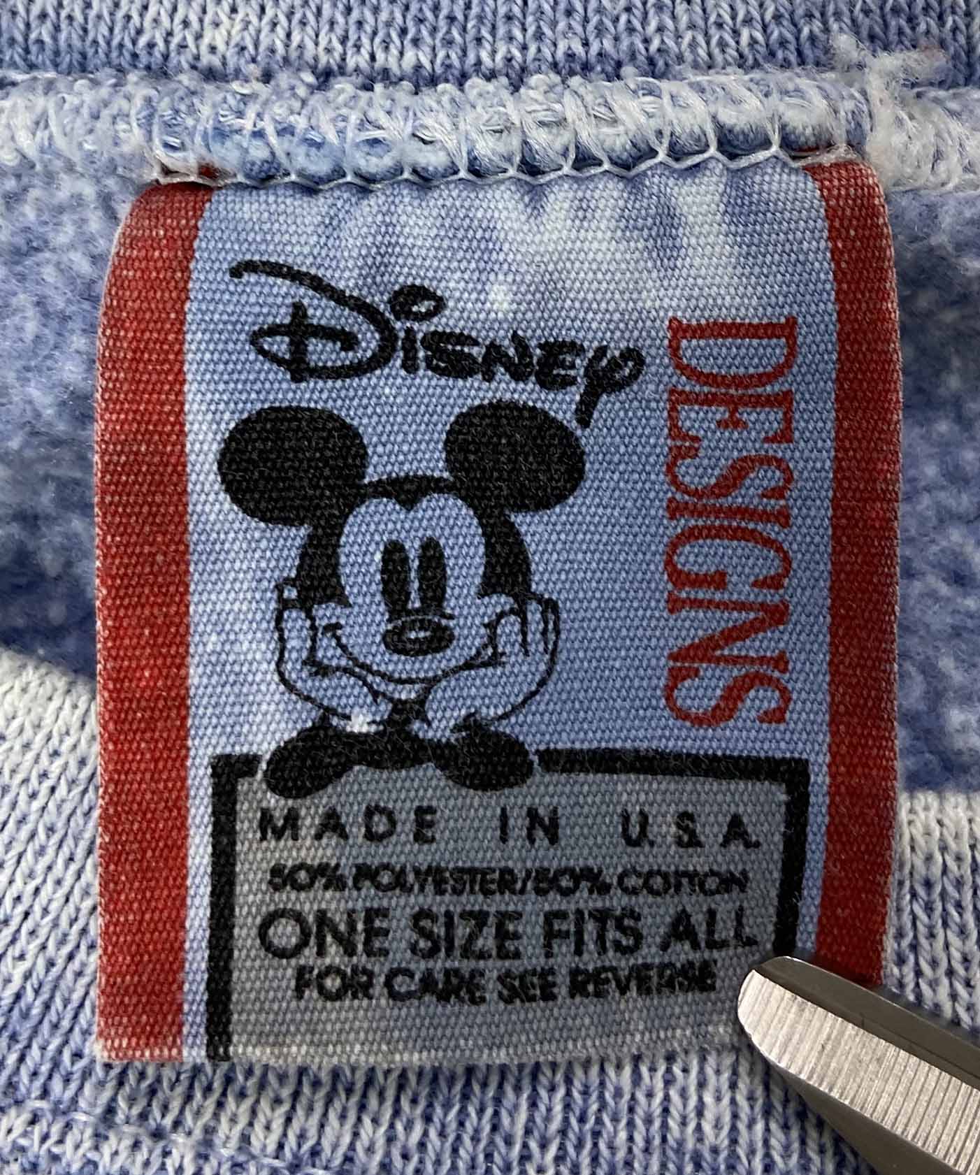 90's Mickey Mouse Disneyland Made in USA Vintage Sweat-Shirt / 3066