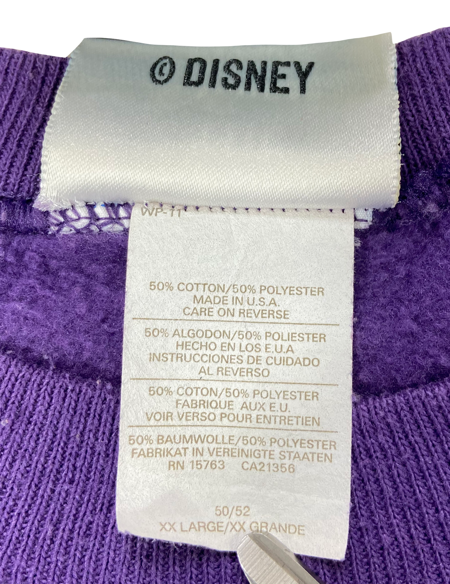 Vintage Dopey Seven Dwarfs Made in USA Disney Sweat-Shirt / 3067