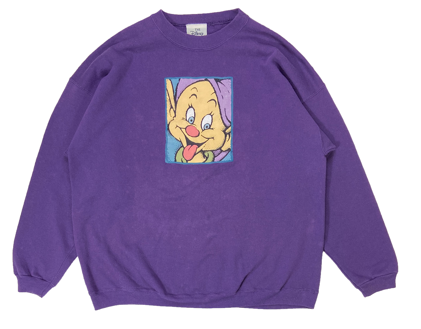 Vintage Dopey Seven Dwarfs Made in USA Disney Sweat-Shirt / 3067