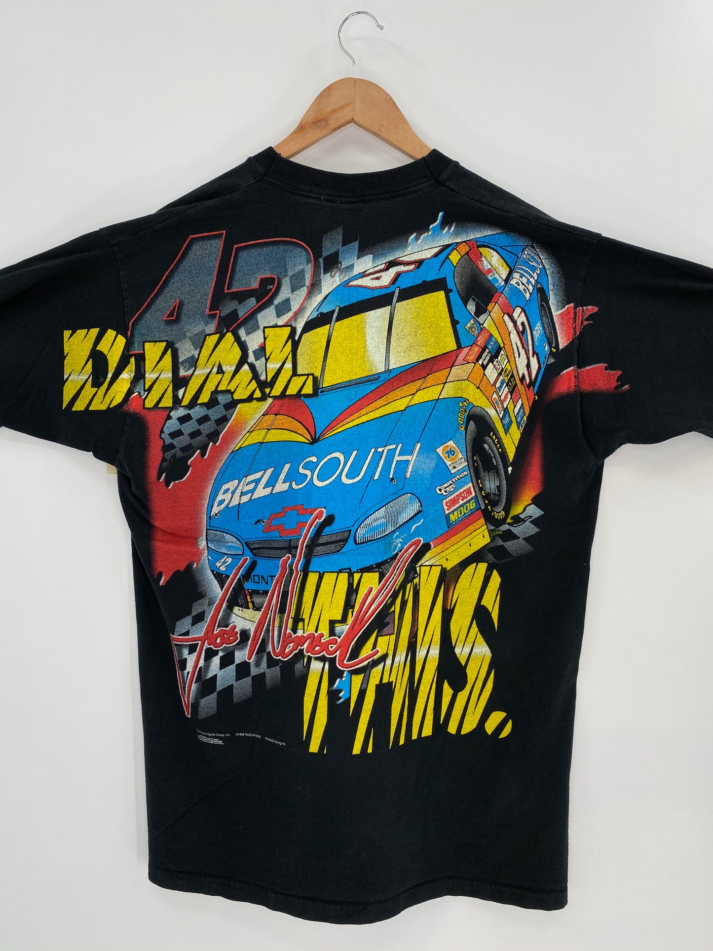 1998 NASCAR Size XL Vintage Racing T-shirt / 8231