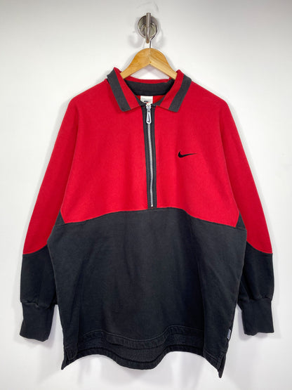 90’ Nike Half-Zip Vintage Sweat-Shirt / 4518
