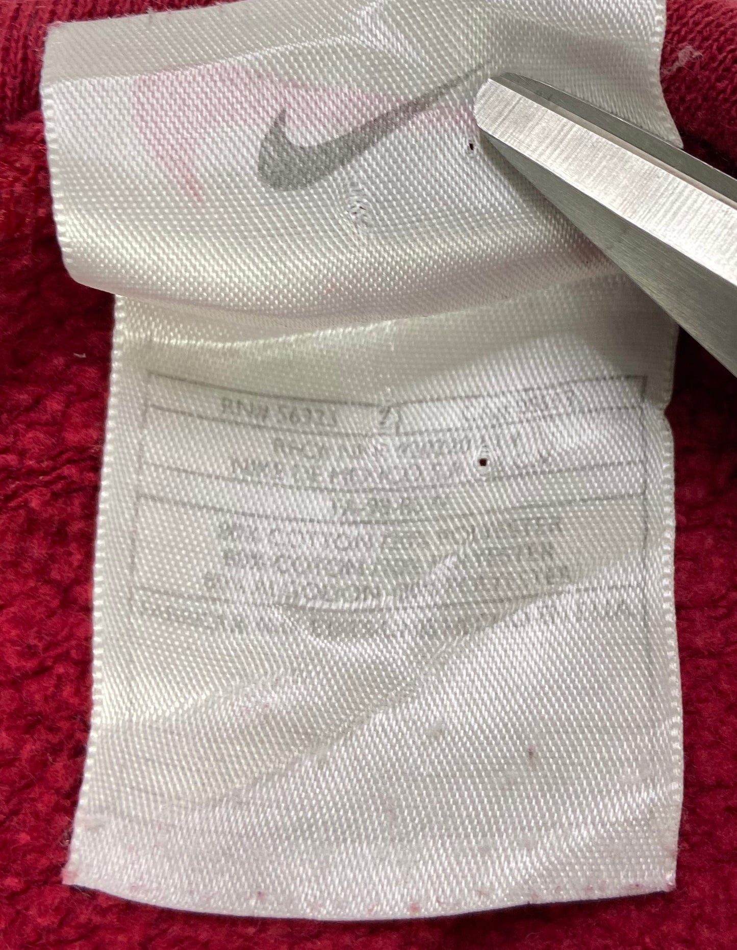 90's Nike Center Logo Vintage Hoodie Sweat-Shirt / 3086