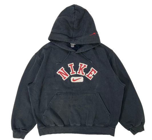 00' Nike Center Logo Hoodie Vintage Sweat-Shirt / 3087