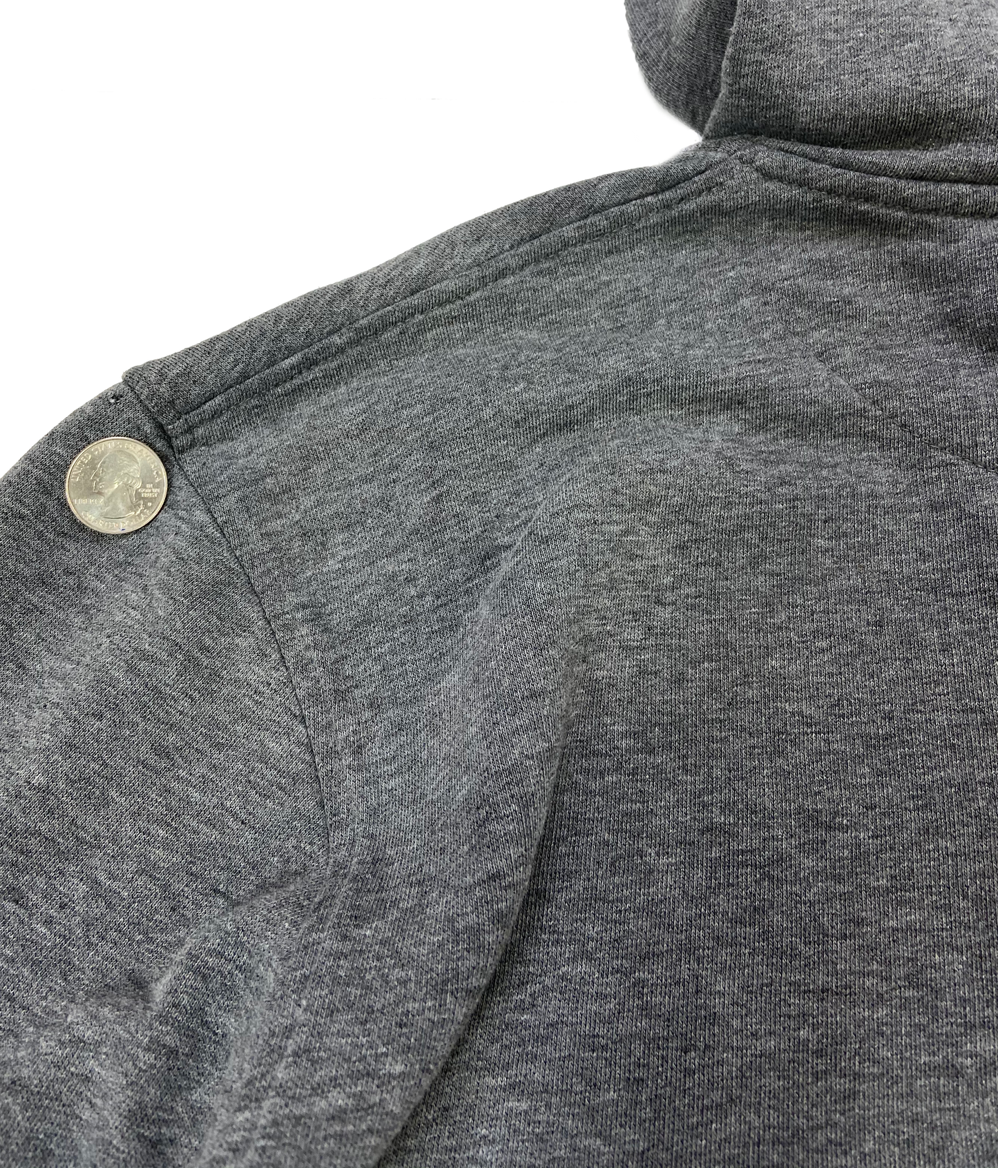 00' Nike Mini Swoosh Half-Zip Hoodie Vintage Sweat-Shirt / 3089