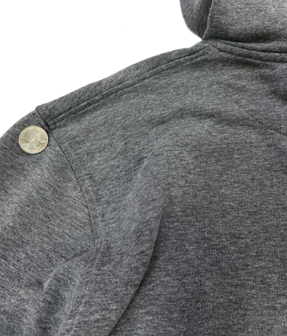 00' Nike Mini Swoosh Half-Zip Hoodie Vintage Sweat-Shirt / 3089