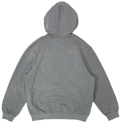 00' Nike Mini Swoosh Half-Zip Hoodie Vintage Sweat-Shirt / 3089