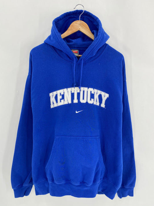 90’s NIKE KENTUCKY Size XL Vintage Hoodie Sweat-Shirt  / 6453