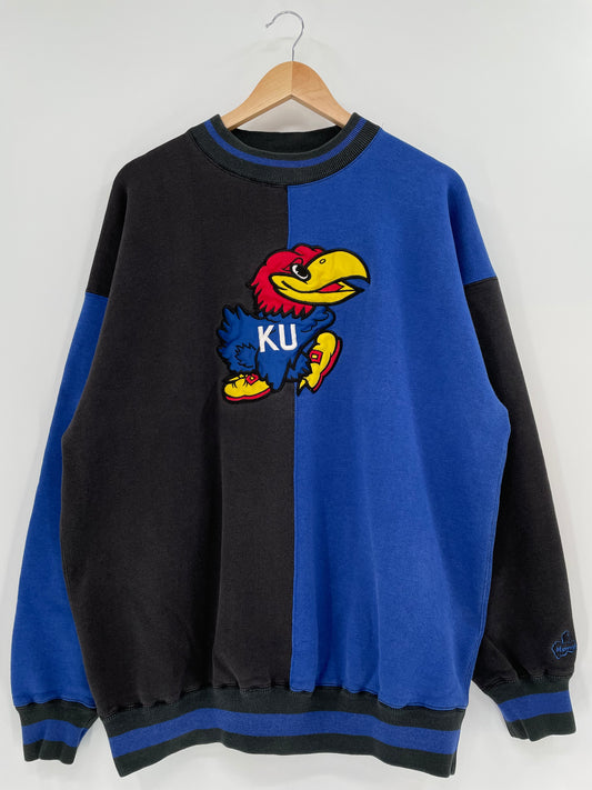 90’s MIDWEST University Of Kansas Size XL Vintage Sweat-shirt / K1447
