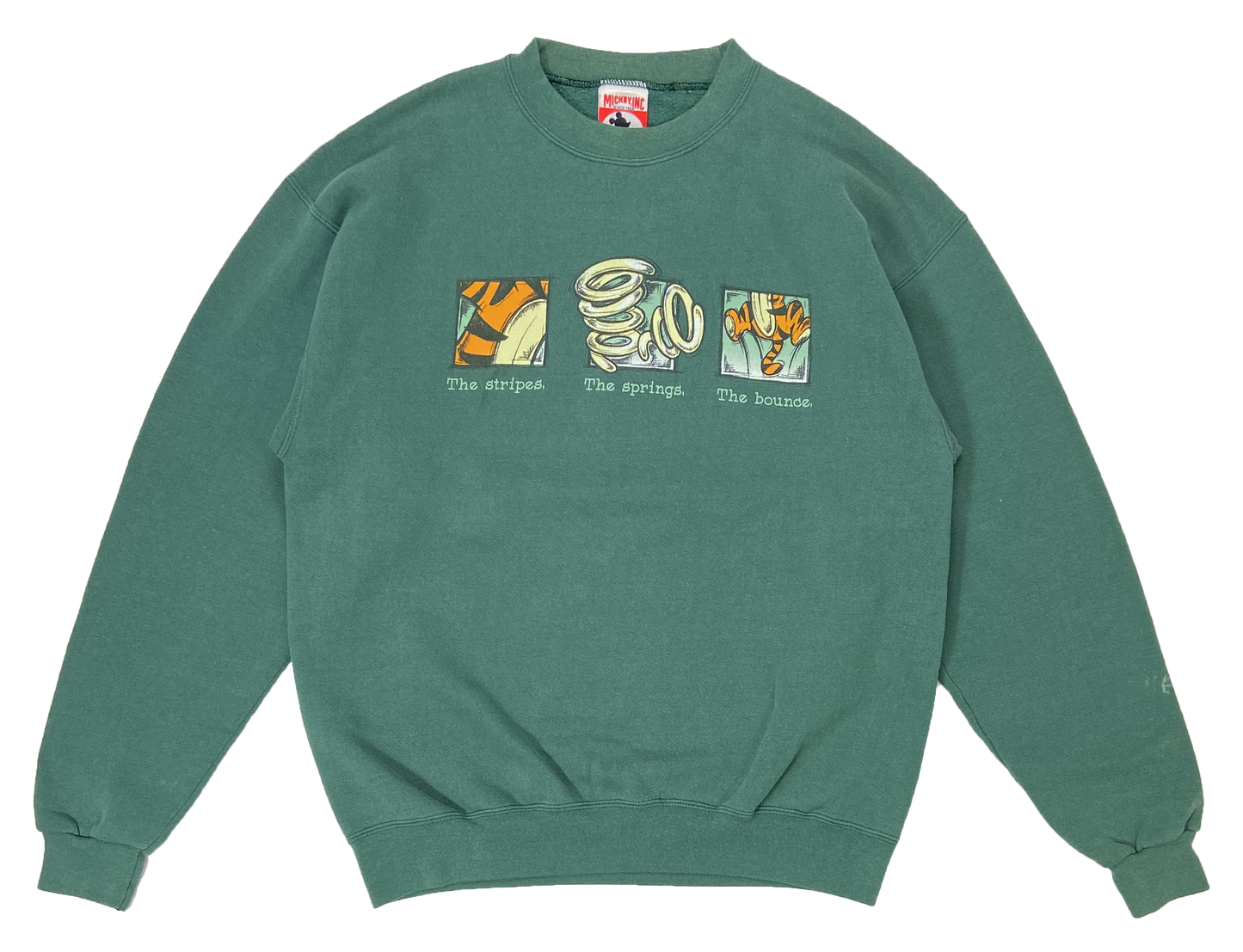 90's The Tigger Winnie the Pooh Made in USA Disney Sweat-Shirt / 3108