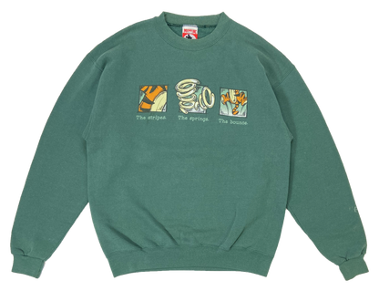 90's The Tigger Winnie the Pooh Made in USA Disney Sweat-Shirt / 3108