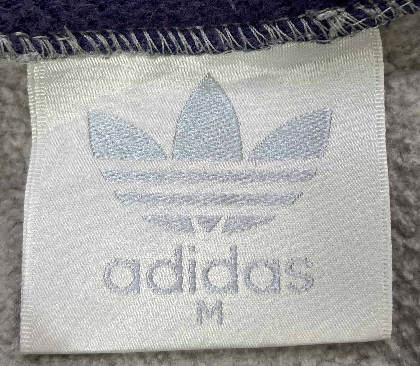 90's ADIDAS CENTET LOGO Size M Vintage Sweat-Shirt / k210