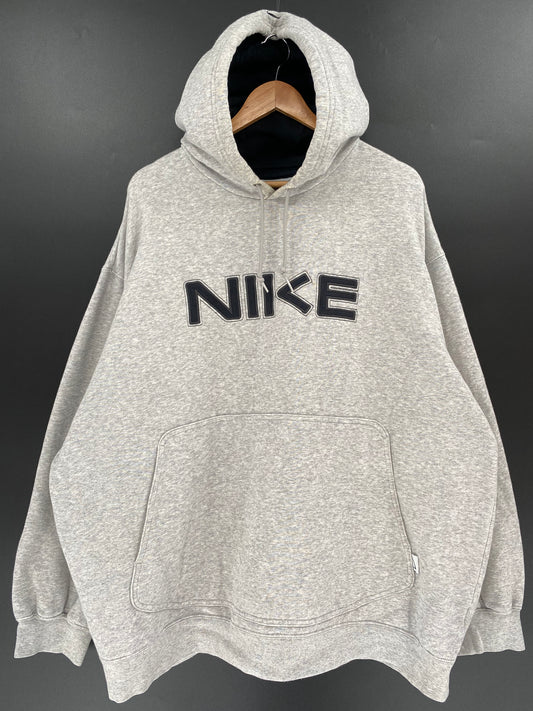 00' NIKE LOGO Size XXL Vintage Hoodie Sweat-Shirt / k1306
