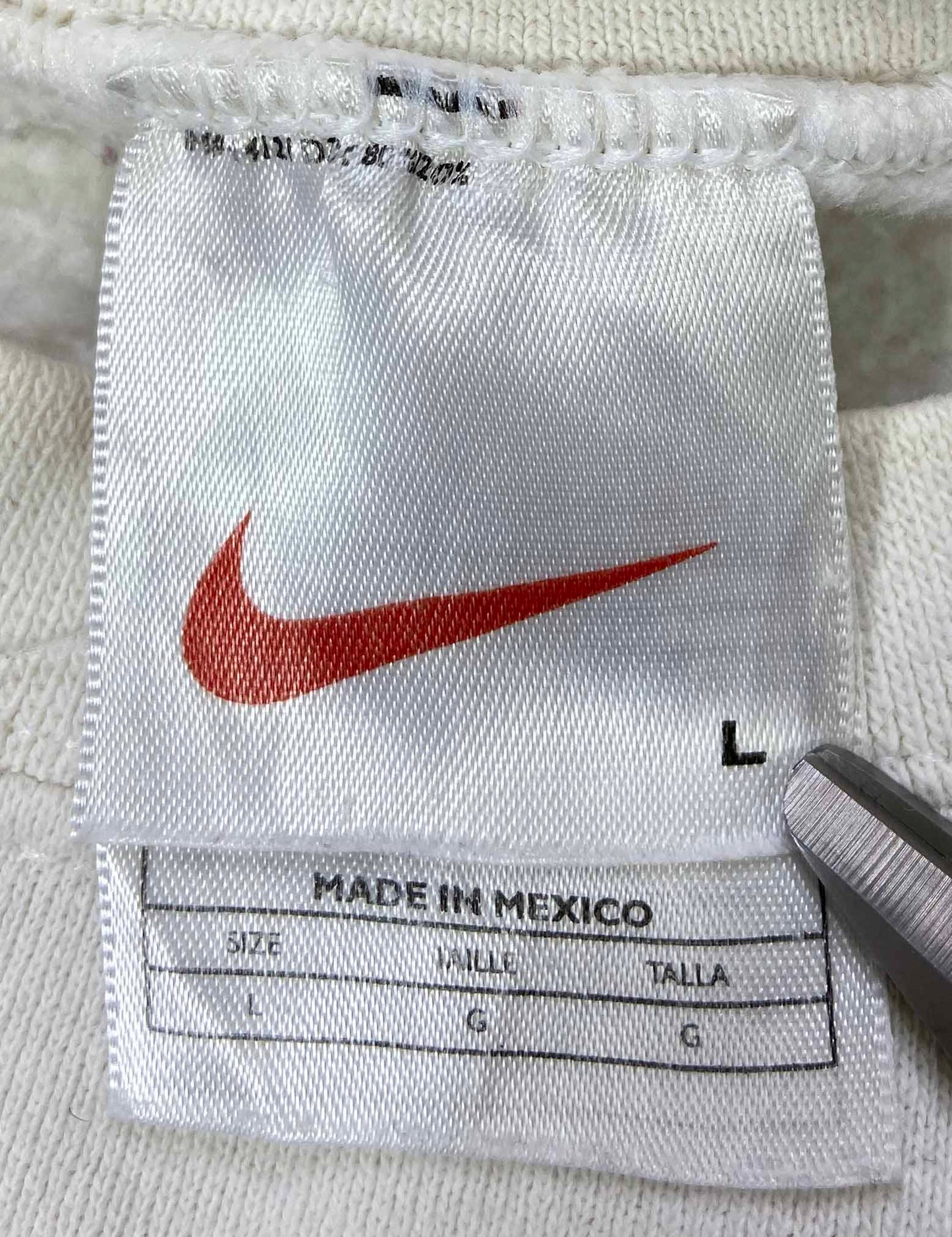 90's Nike Mini Swoosh Vintage Sweat-Shirt / 3122