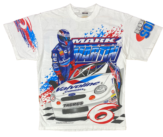 1999' Mark Martin Made in USA NASCAR Vintage Racing T-Shirt / 3133