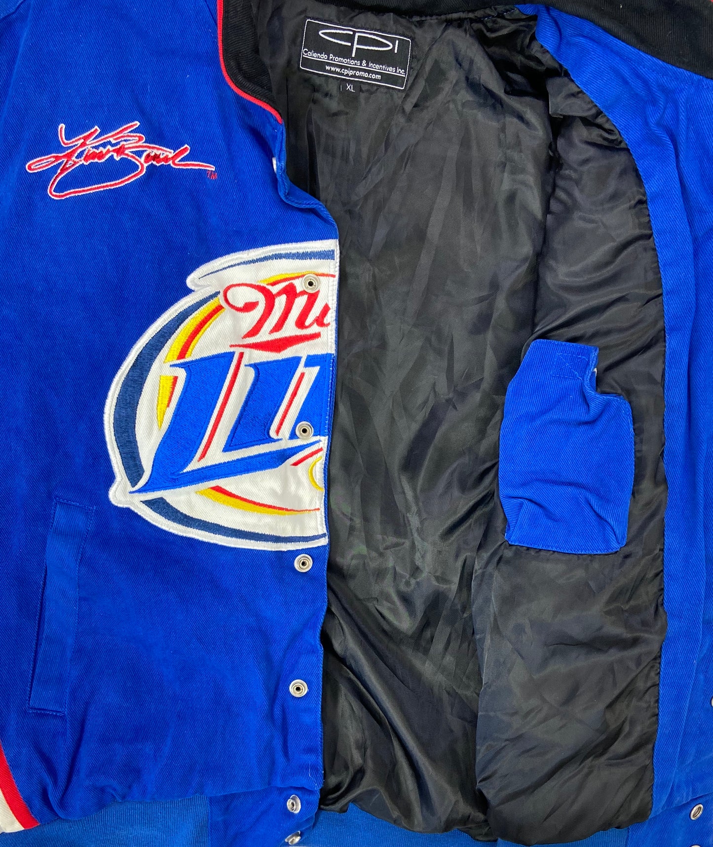 Vintage Miller Lite Padded Racing Jacket / 3139