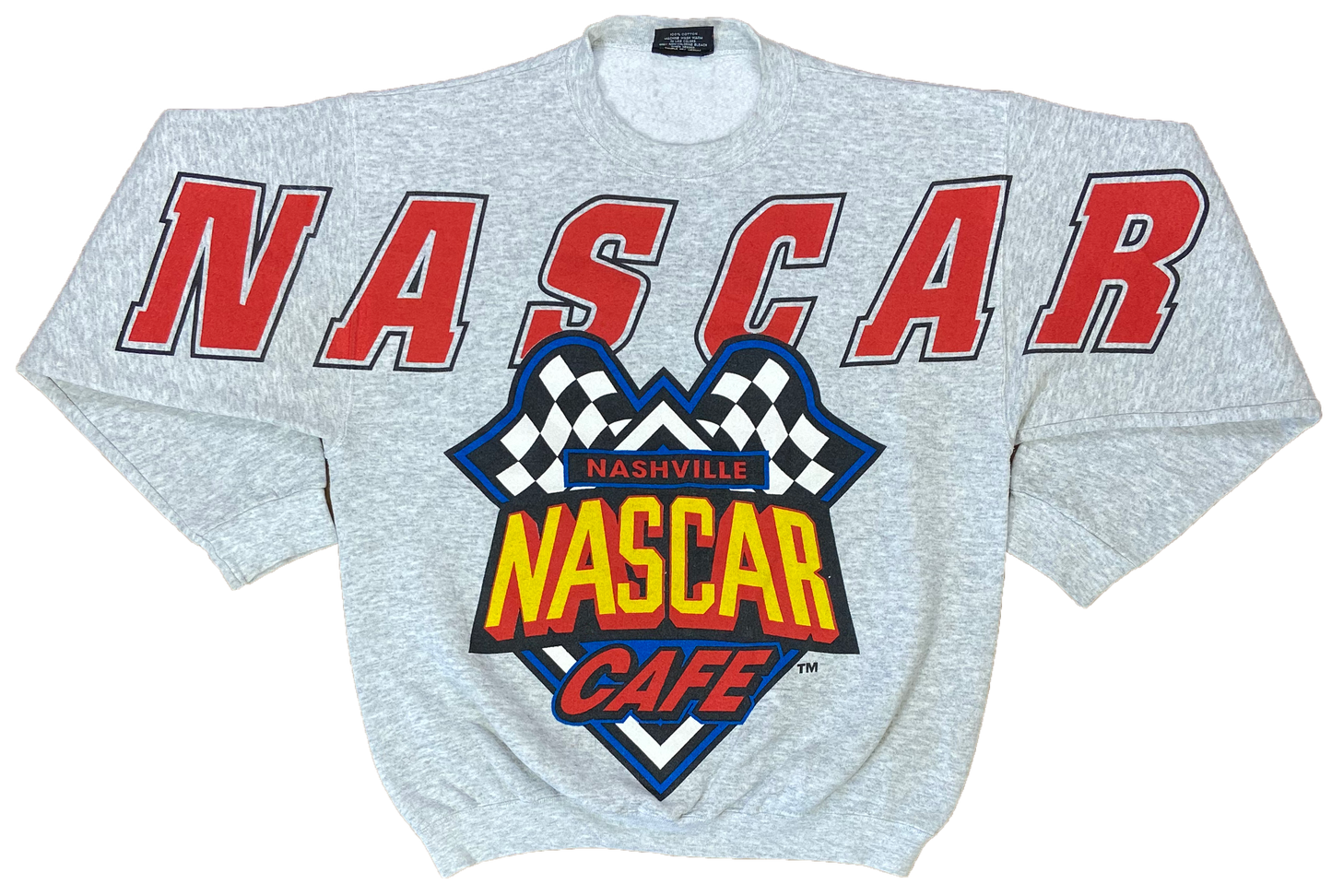 90's Nashville NASCAR Cafe Racing Vintage Sweat-Shirts / 3143