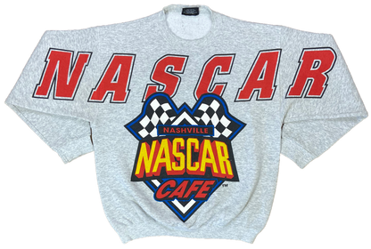 90's Nashville NASCAR Cafe Racing Vintage Sweat-Shirts / 3143
