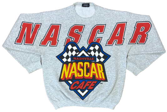 90's Nashville NASCAR Cafe Racing Vintage Sweat-Shirts / 3143