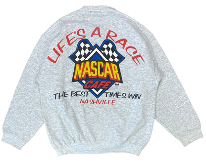 90's Nashville NASCAR Cafe Racing Vintage Sweat-Shirts / 3143