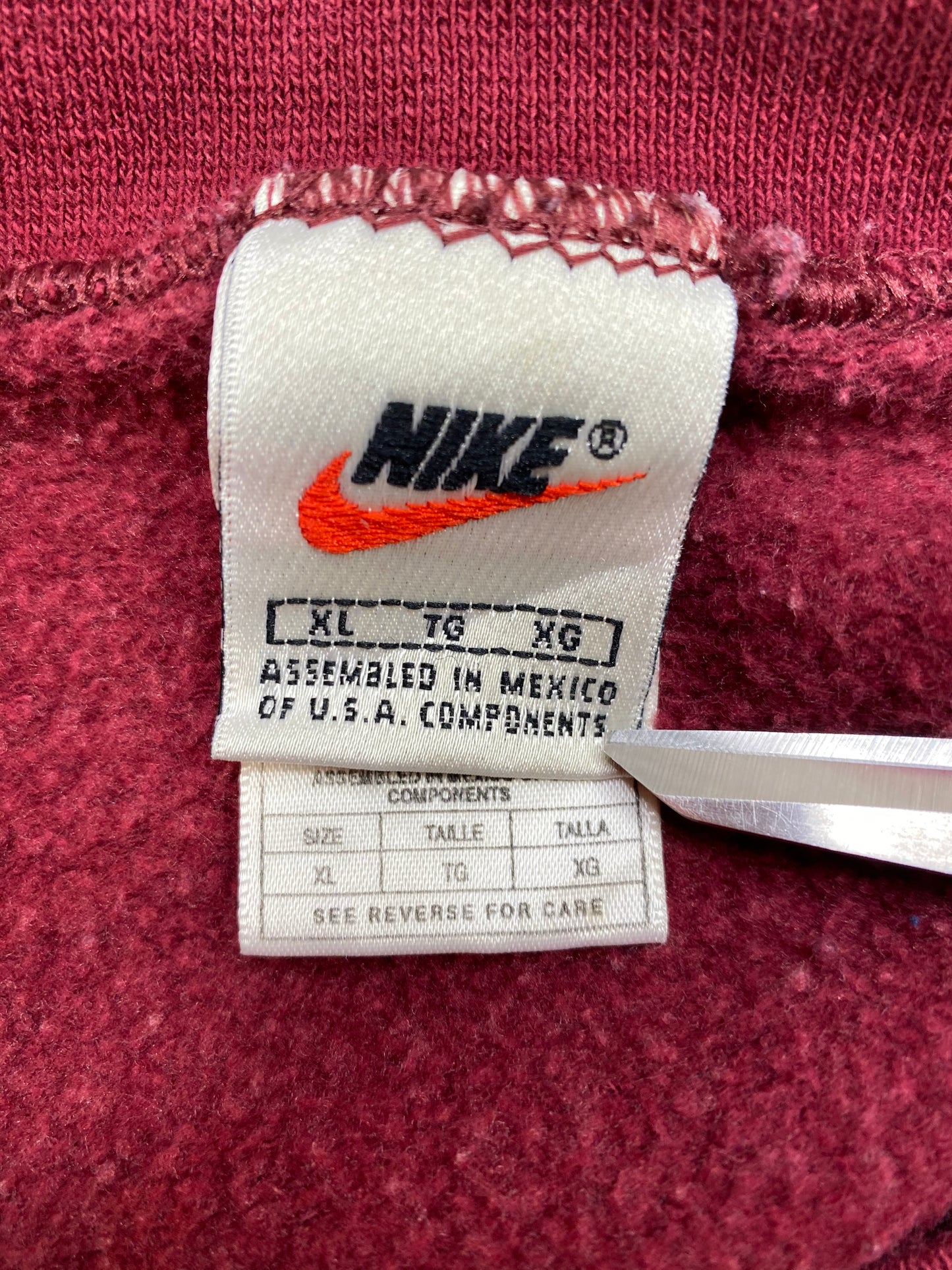 90’s NIKE Mini Swoosh Vintage Sweat-Shirt / 5168