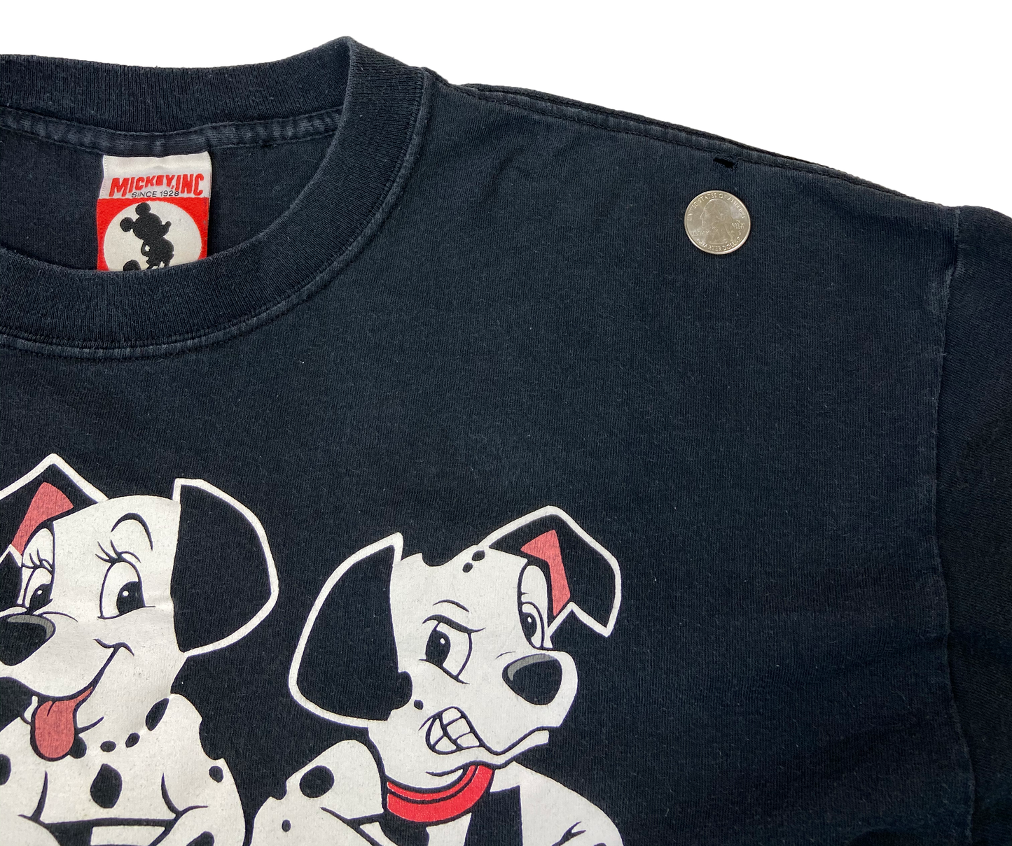 90's 101 Dalmatians Disney Made in USA Vintage T-Shirts / 3162