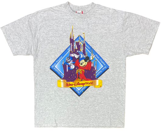 90's Walt Disney World 25th Made in USA Vintage T-Shirts / 3163