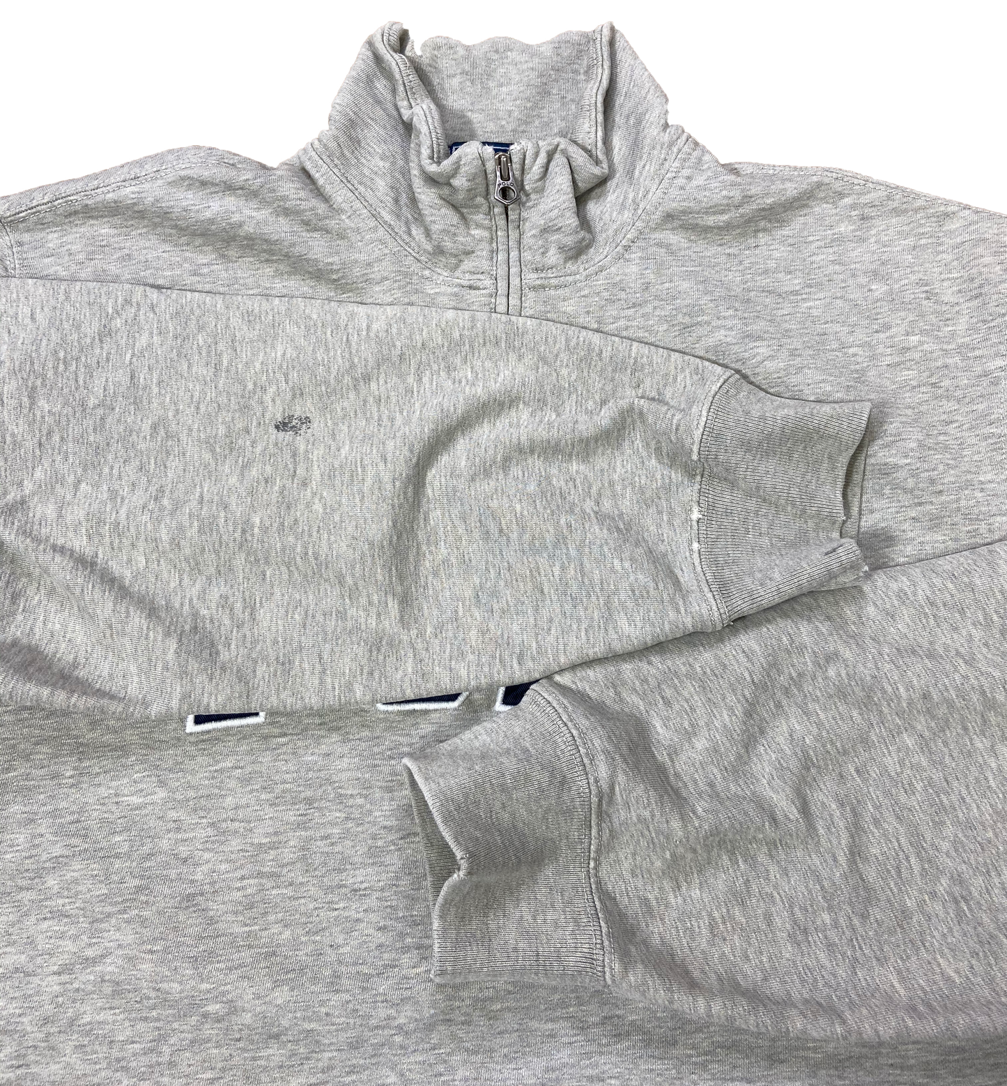 90's POLO RALPH LAUREN Size XL Half-Zip Vintage Sweat-Shirt / k195