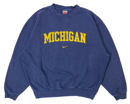 90's Nike x Michigan Vintage Sweat-Shirt / 3177