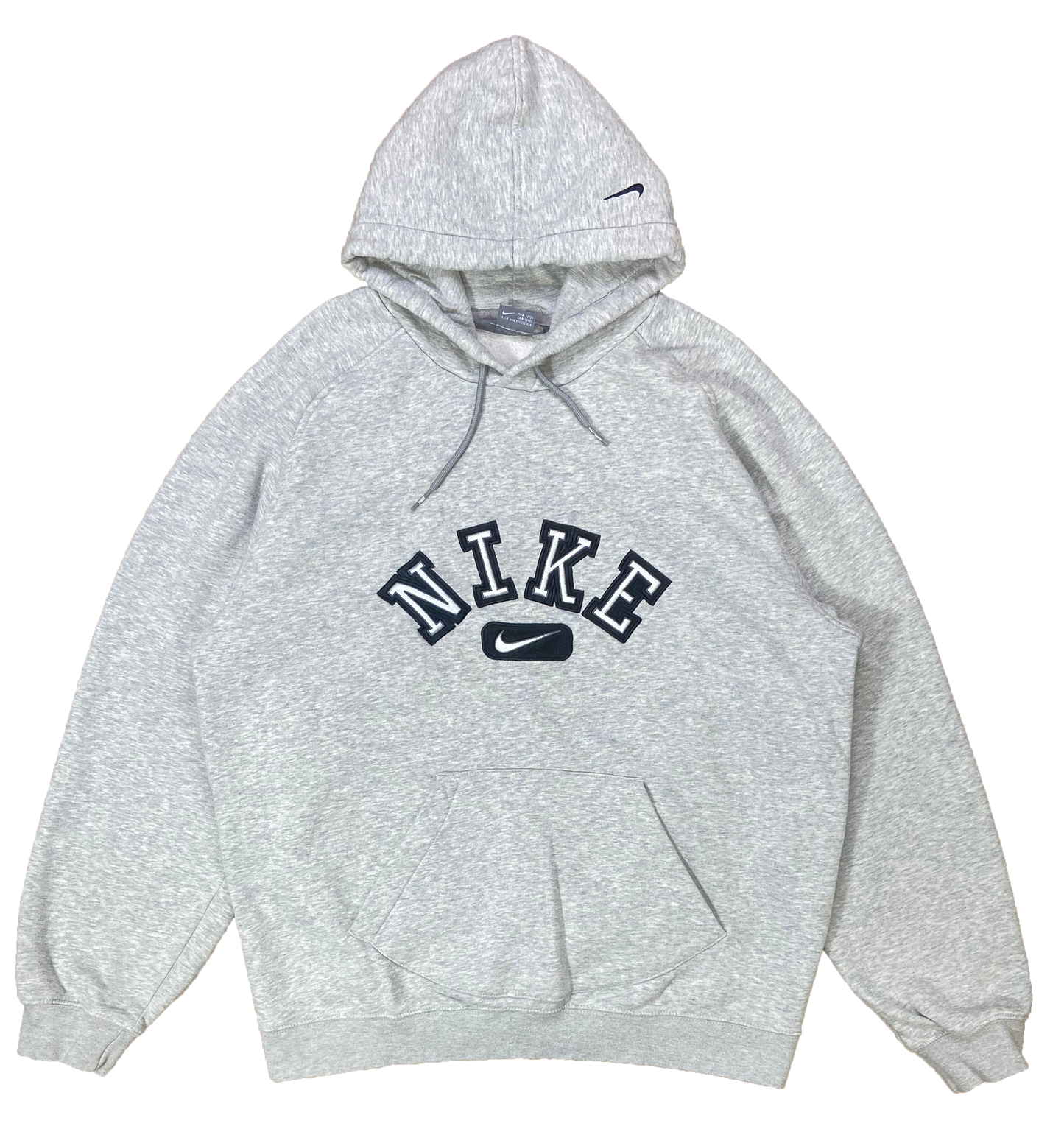00' Nike Center Logo Vintage Hoodie Sweat-Shirt / 3192