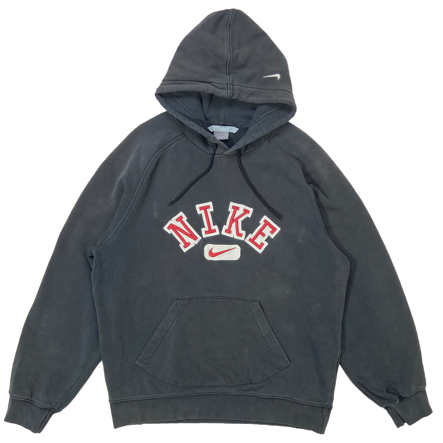 00' Nike Center Logo Vintage Hoodie Sweat-Shirt / 3197