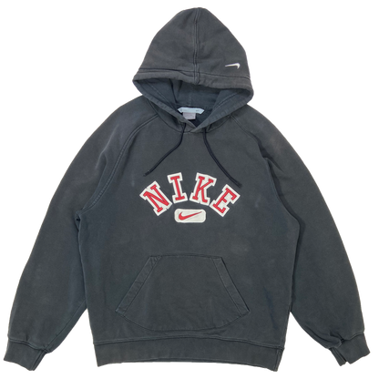 00' Nike Center Logo Vintage Hoodie Sweat-Shirt / 3197