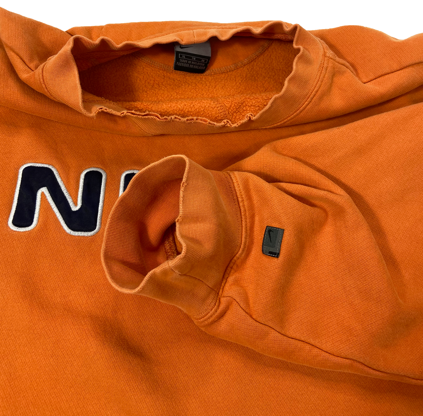 00'  Nike Center Logo Vintage Sweat-Shirt / 3199