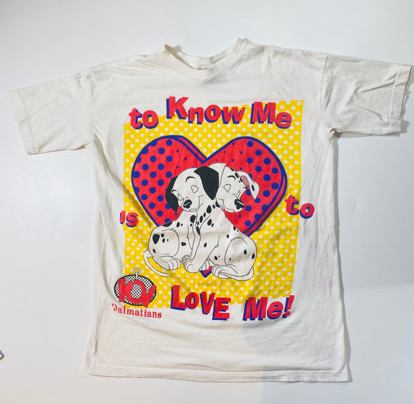 90’s DISNEY 101 DALMATIANS Size One Size (Approx. L) Vintage T-shirt / 6938