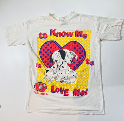 90’s DISNEY 101 DALMATIANS Size One Size (Approx. L) Vintage T-shirt / 6938