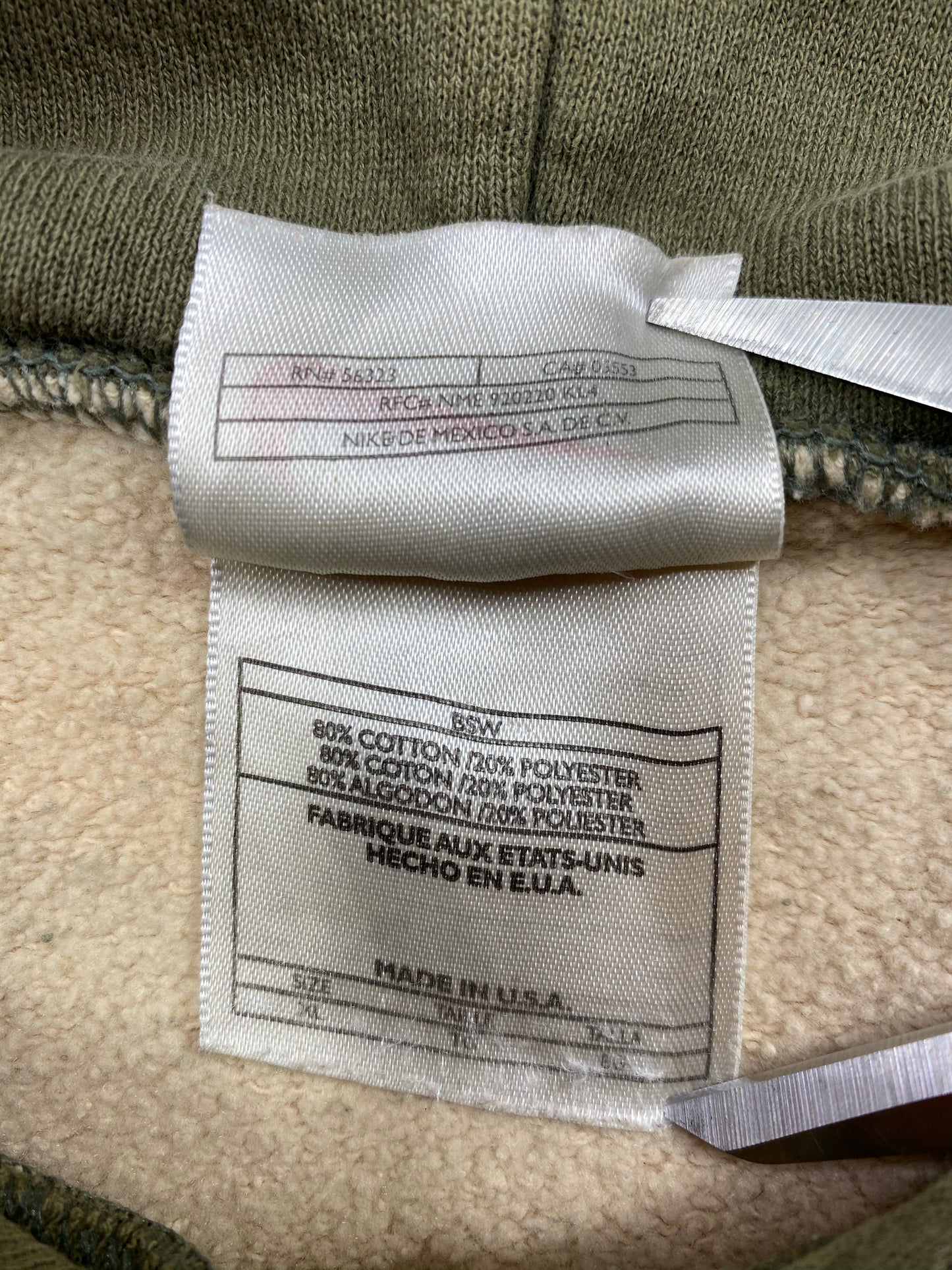 90’s NIKE Made in USA Size XL Vintage Hoodie Sweat-Shirt / 5624