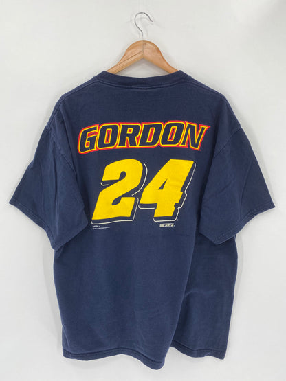 1998 DU PONT Size XL Vintage Racing T-Shirt / 5376