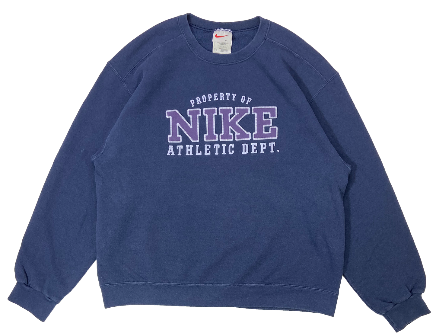 90's Nike Center Logo Made in USA Vintage Sweat-Shirt / 3200