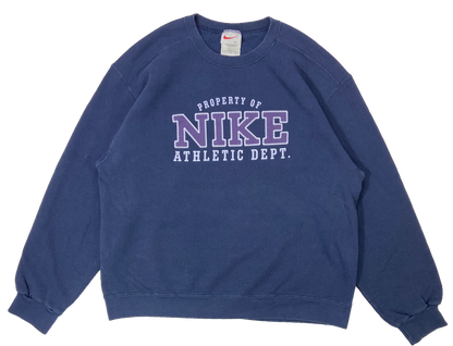 90's Nike Center Logo Made in USA Vintage Sweat-Shirt / 3200