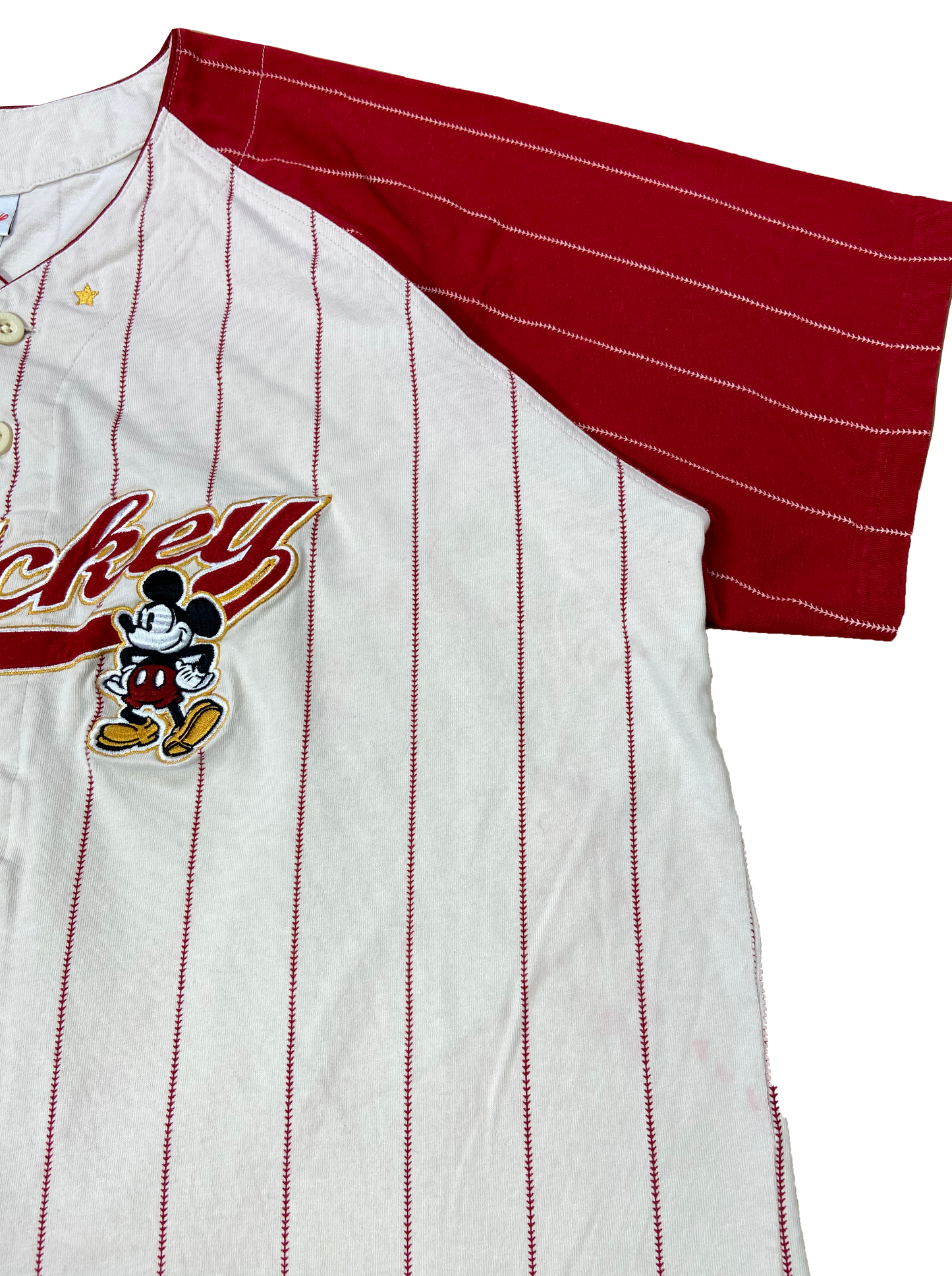 Vintage Mickey Mouse Disney Baseball Shirt / 3217