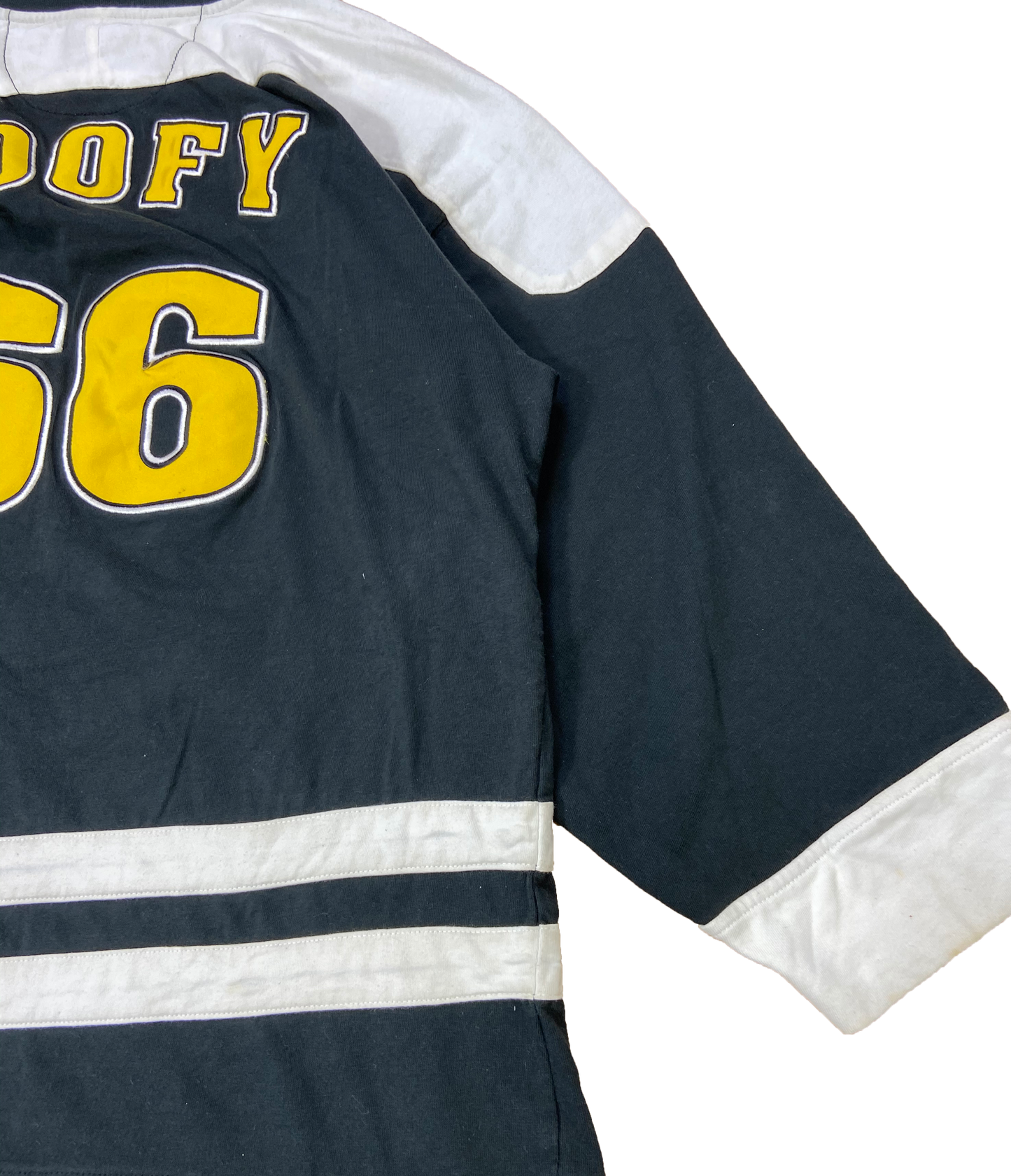 Vintage Goofy Disney 3/4 Sleeve Hockey T-Shirt / 3218