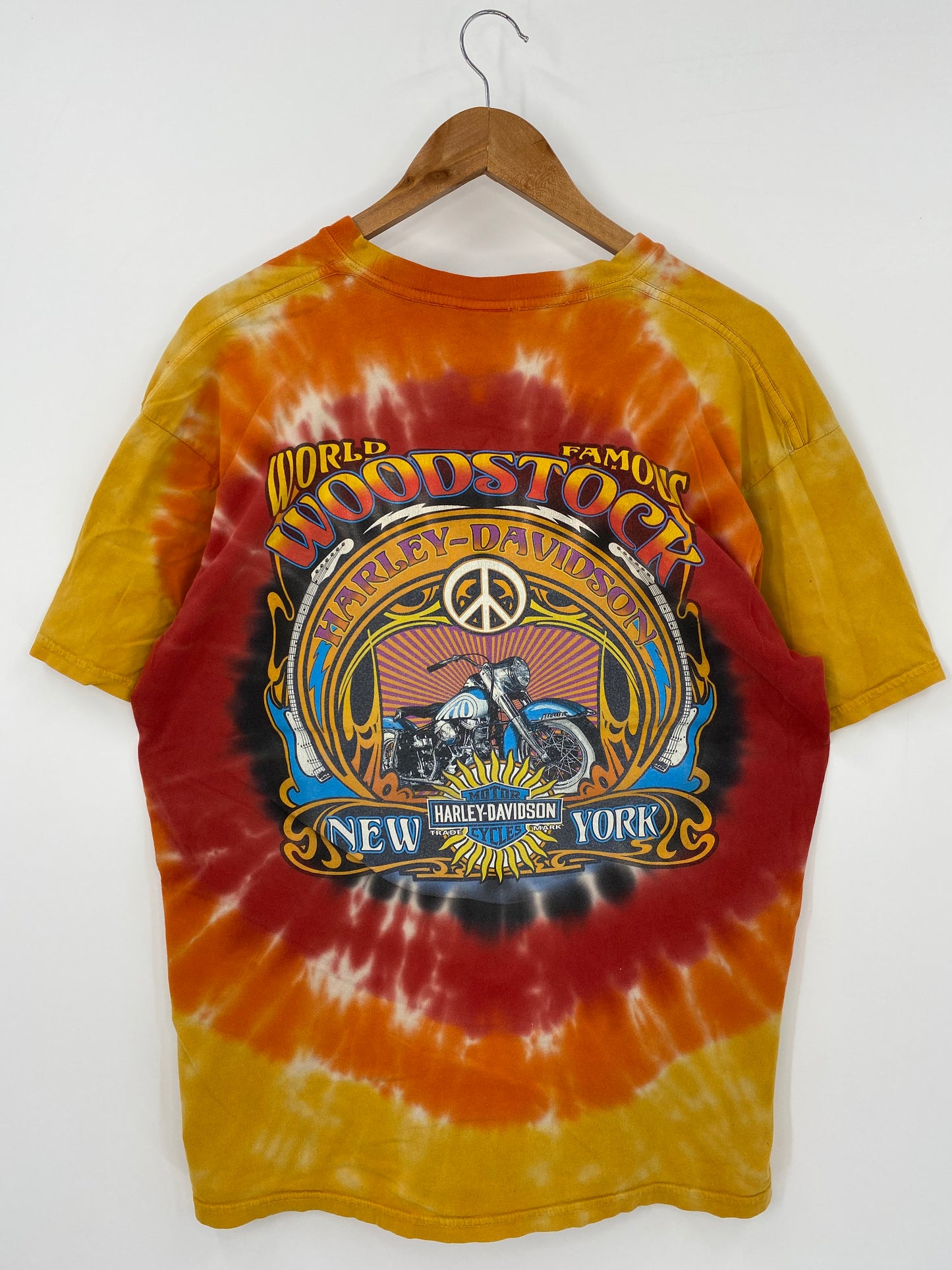 Vintage HARLEY DAVIDSON Size L T-shirt / K3614