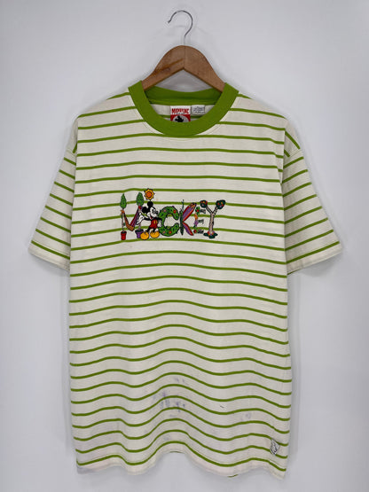 90’s DISNEY MICKEY Size XL Vintage T-Shirt / K9315