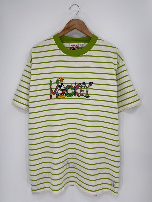 90’s DISNEY MICKEY Size XL Vintage T-Shirt / K9315