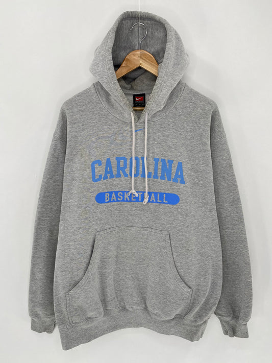 90's NIKE CAROLINA BASKETBALL Size XL Vintage Hoodie Sweat-shirt  / 6129