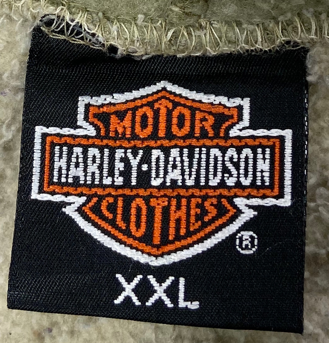 90's Harley Davidson Made in USA Hoodie Vintage Sweat-Shirts / 3235