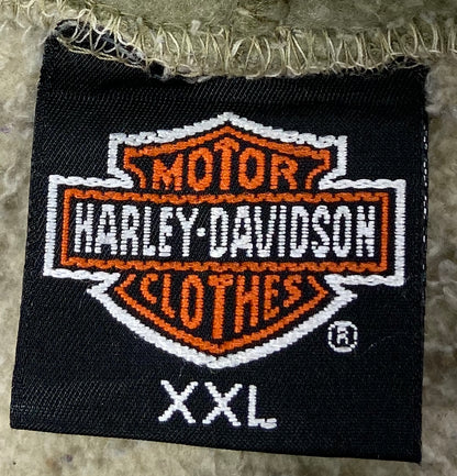 90's Harley Davidson Made in USA Hoodie Vintage Sweat-Shirts / 3235