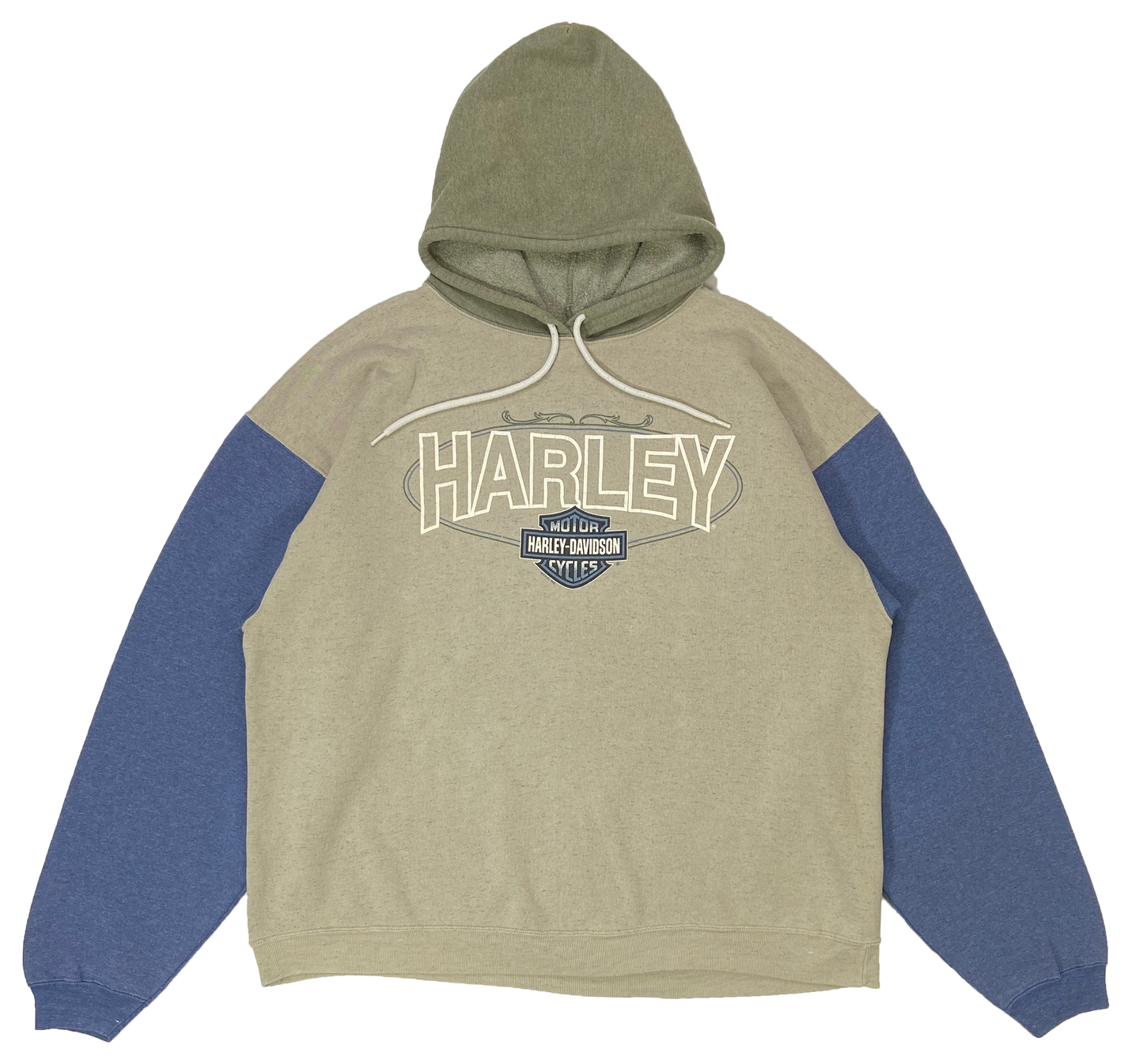 90's Harley Davidson Made in USA Hoodie Vintage Sweat-Shirts / 3235