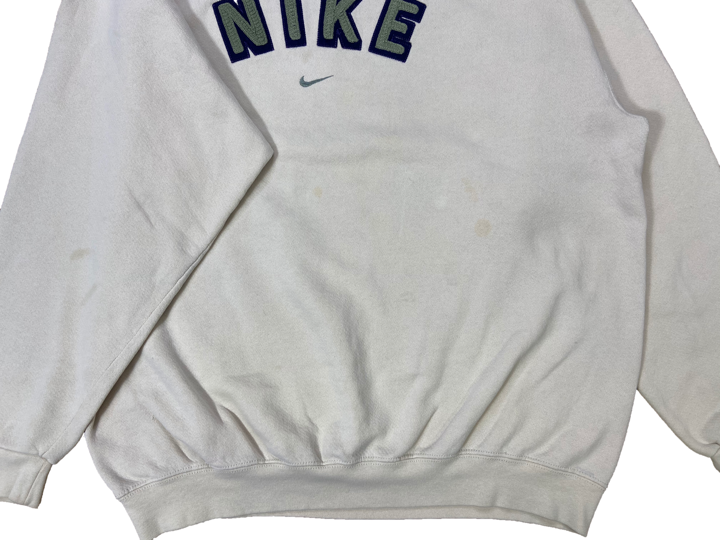 90's Nike Center Logo Made in USA Vintage Sweat-Shirt / 3241