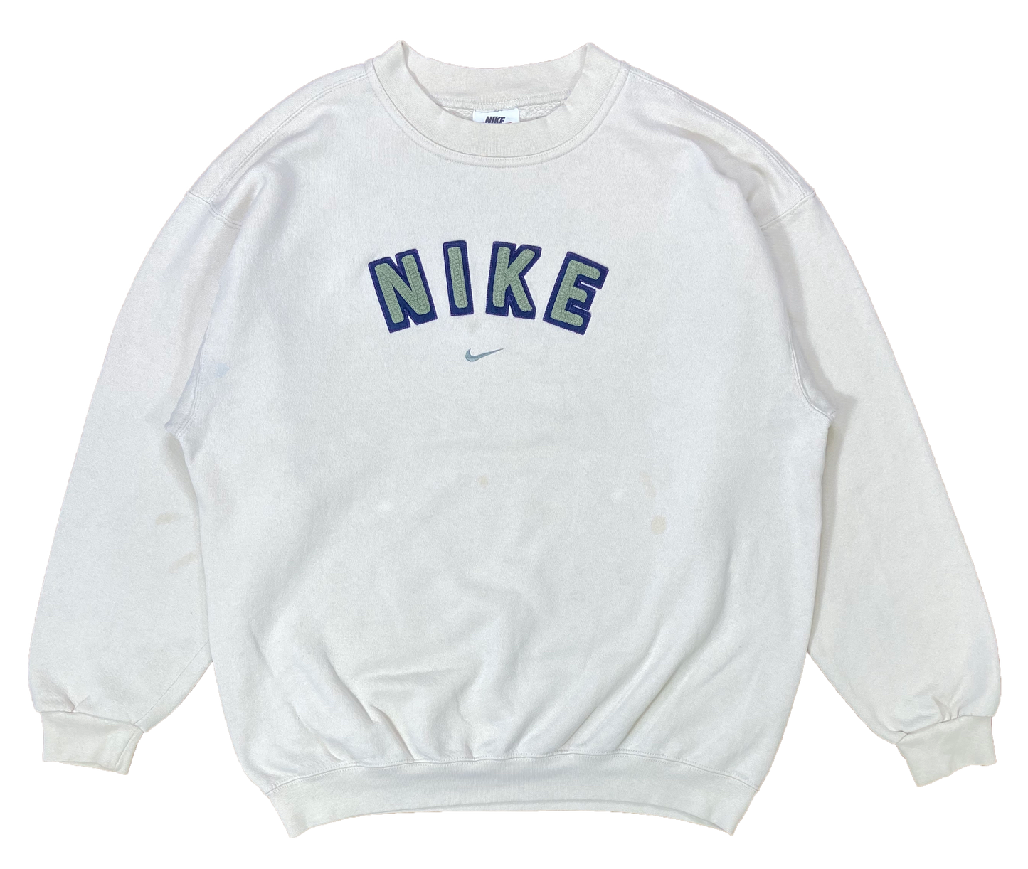 90's Nike Center Logo Made in USA Vintage Sweat-Shirt / 3241
