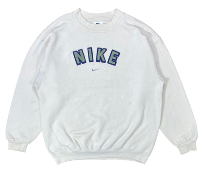 90's Nike Center Logo Made in USA Vintage Sweat-Shirt / 3241